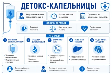 Капельница от наркотиков на дому в Буинске