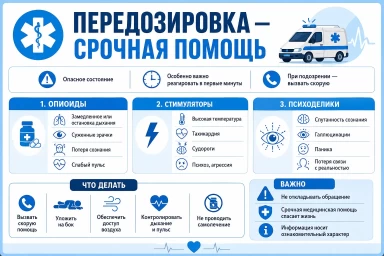 Помощь при передозировке в Буинске