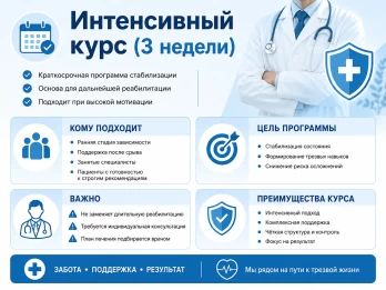 Реабилитация за 21 день в Буинске