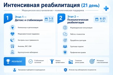 Реабилитация за 21 день в Буинске